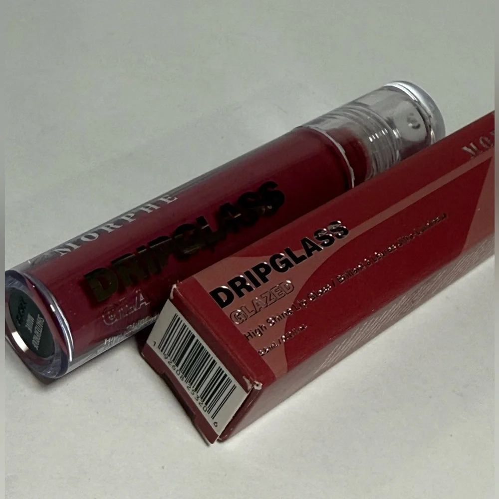 Morphe Shatterproof Mauve Dripglass Glazed High Shine Lip Gloss NEW
